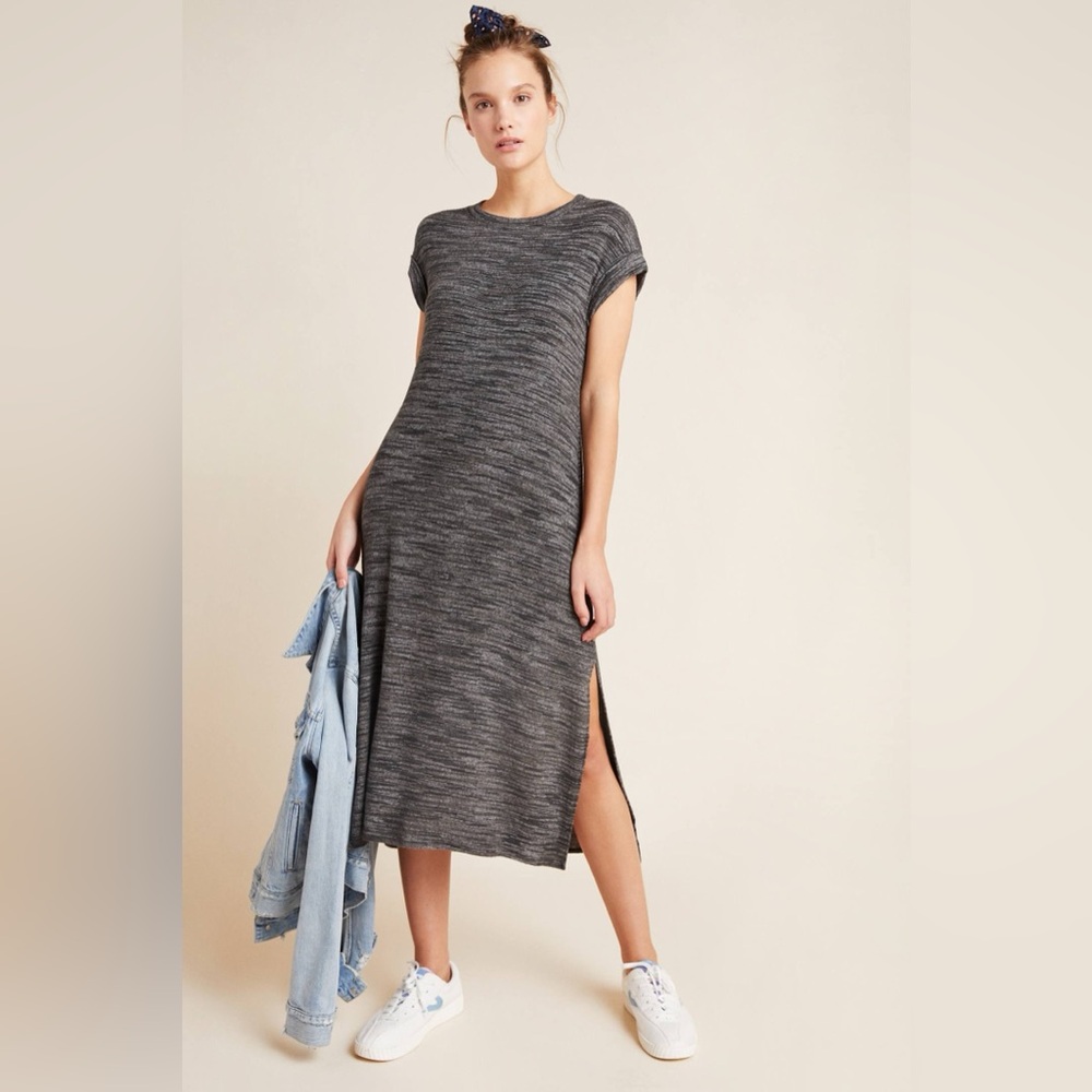 Cloth & Stone Midi Shirt Dress –‎ Size L